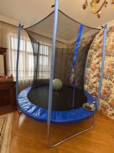 Batut – 200 AZN - Otaqda və həyətdə quraşdırıla bilər - Diametr: 2,5 lalafo.az -da Batut – 200 AZN - Otaqda və həyətdə quraşdırıla bilər - Diametr: 2,5