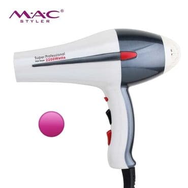 фен профессиональный для парикмахеров: Воздушный фен MAC, Новый, Бесплатная доставка — 1