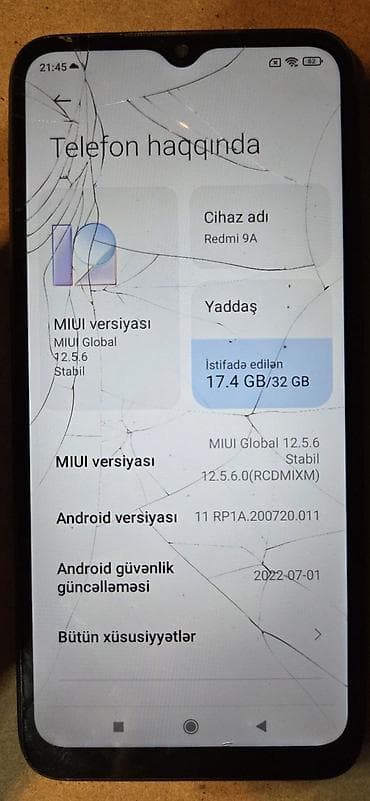 ayfon 6 pulus: Xiaomi 32 GB, rəng - Qara, 
 Qırıq — 3