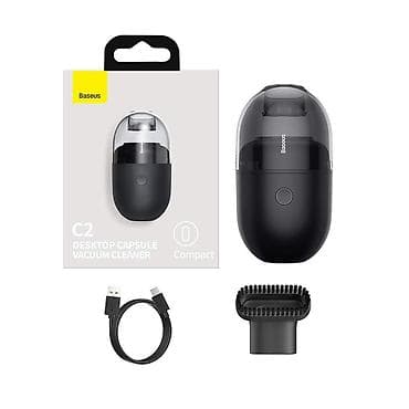tostoranlar: Baseus C2 Desktop Capsule Vacuum Cleaner – masaüstü mini tozsoran - — 4