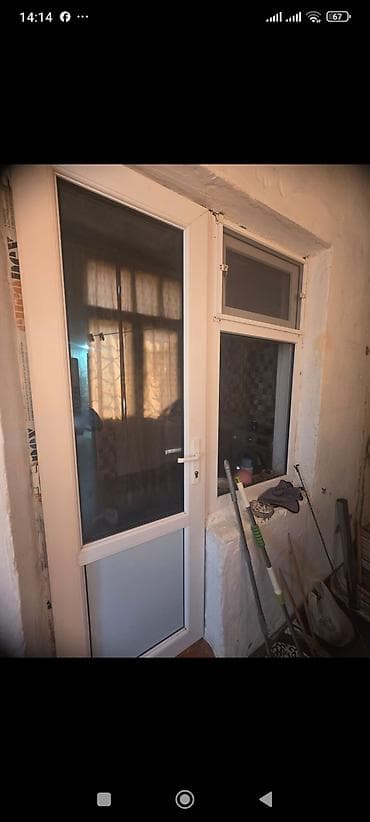 Yeni Plastik qapı Çərçivə ilə, Zəmanətli, Ödənişli quraşdırma, Ünvandan götürmə