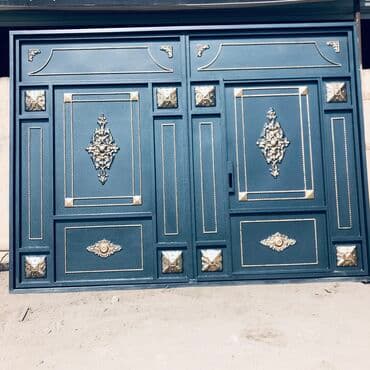 köhne darvazalar: Eni-3.50 Hündürlük-2.60 Çerçivesi 8lik Şveller,List-2.5,Profil 40/40 — 2