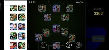 Digər oyun dəstləri: Oyun hesabı – eFootball (mobil) komandalı hesab Tərkib və — 2