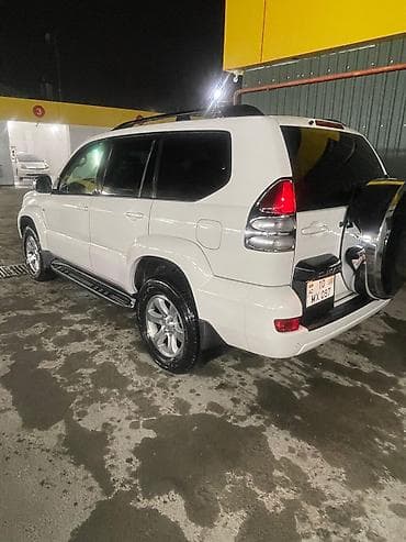 prado teker: Toyota Land Cruiser Prado 120, ağ rəng, 5 qapı SUV. Texniki — 10