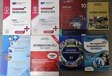 Kitablar və jurnallar: Учебники, пособия для поступающих,студентов, тесты, словари англ язык — 6
