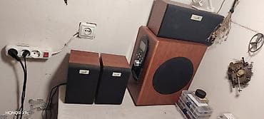 ayfon es 7: Genius Kolonka, Növ - Ev kinoteatrı üçün, rəng - Qəhvəyi — 1