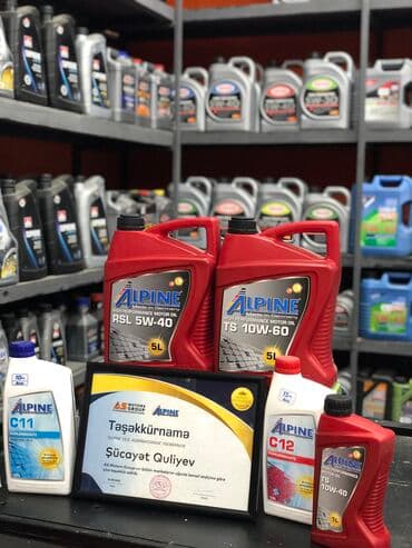 shell yağları: 4 l, 10w40 — 1