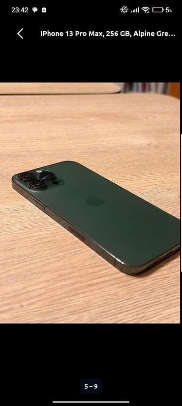 iphone 16 pro baki: IPhone 13 Pro Max, 256 GB, Alpine Green — 5
