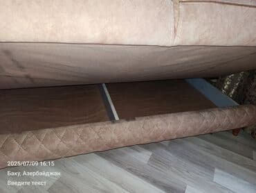 диваны из кожи: Угловой диван, Б/у, Раскладной, С подъемным механизмом, Набук — 6