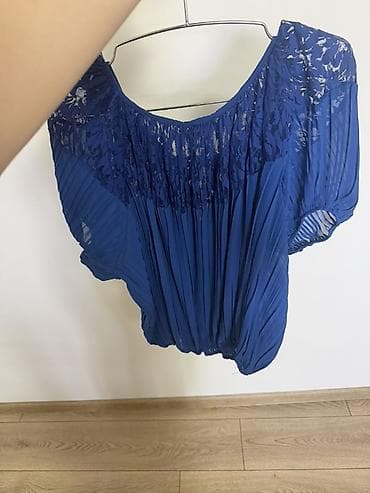 Mavi rəngdə qadın bluzası – SEM markası. Xüsusiyyətlər: - Model — 2