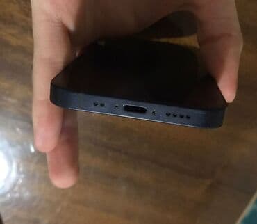 tek sexsiyyet vesiqesi ile telefon: IPhone 12, 64 GB, Qara, Face ID — 6