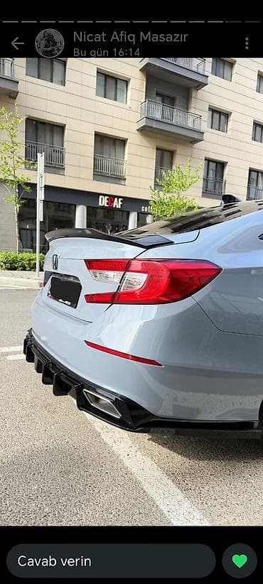 avtomobil bazarı: Honda Accord: 2 l | 2022 il Sedan — 5