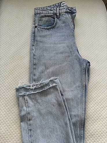usta geyimi: ZARA qadın cins şalvarı - Model: ZARA Woman denim - Ölçü: EU 34 / USA — 2