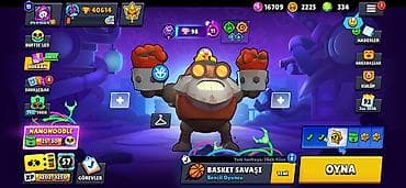 Brawl Stars hesabı – yüksək irəliləyiş və zəngin kolleksiya - Kupa