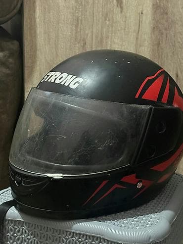 Мопеды, скутеры: Motosiklet dəbilqəsi – tam ölçülü, tamüzlü model. Xarici korpus — 2