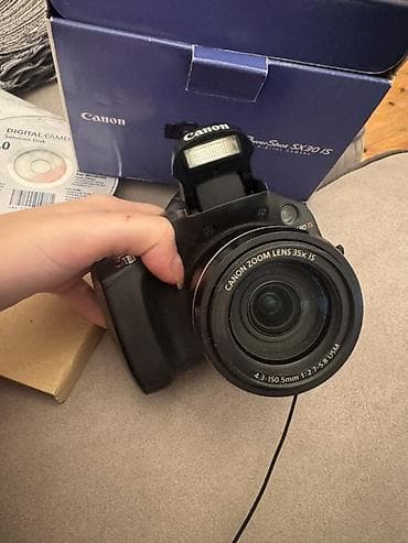 фотоаппарат canon powershot sx130 is: Canon PowerShot SX30 IS fotoaparatı - 35x optik zoomlu Canon Zoom — 1