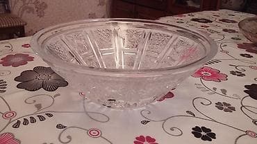 ваза под фрукты: Gozel meyve qabi. Temiz xrustaldir. Tambov sheherden getirilib — 1