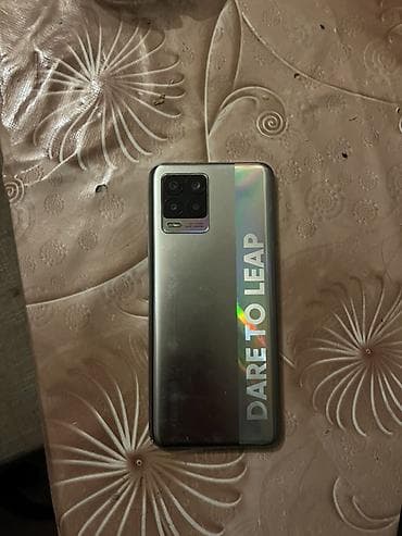 teze telfon: Realme 8, 128 GB, rəng - Gümüşü, Barmaq izi — 3