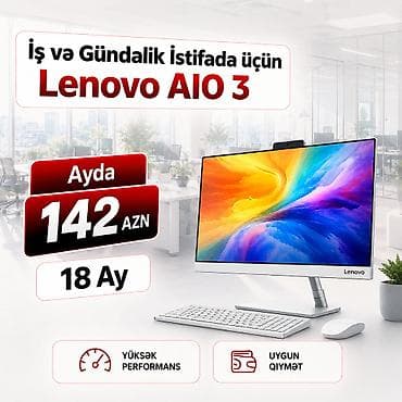 balaca printer: LENOVO IDEACENTRE AIO 3 27IAP7 Texniki göstəricilər Prosessor — 1