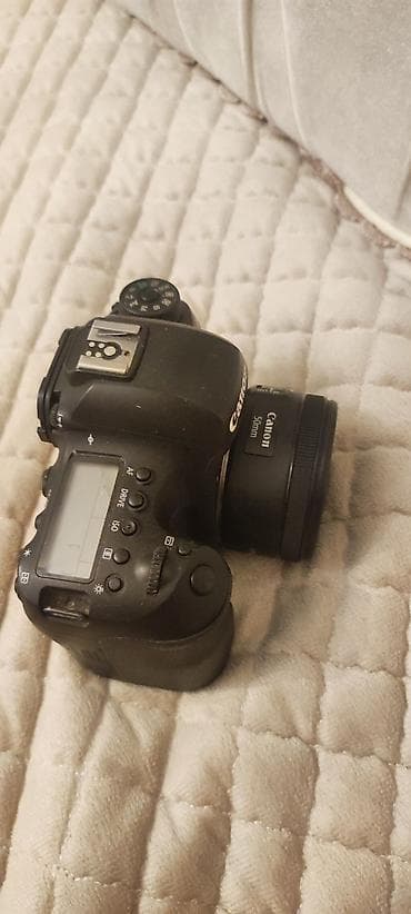 Foto və videokameralar: Canon EOS 6D Mark 2 + Canon EF 50mm f/1.8 STM obyektiv Qiymət Sondu — 2