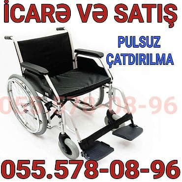 Mexaniki əlil arabası – icarə və satış Xüsusiyyətlər: - Yüngül və