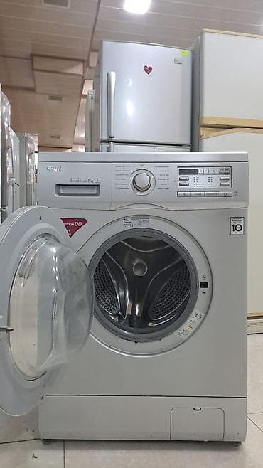 qapi matoru: Paltaryuyan maşın LG, 6 kq, Avtomat, Qurutmasız — 2