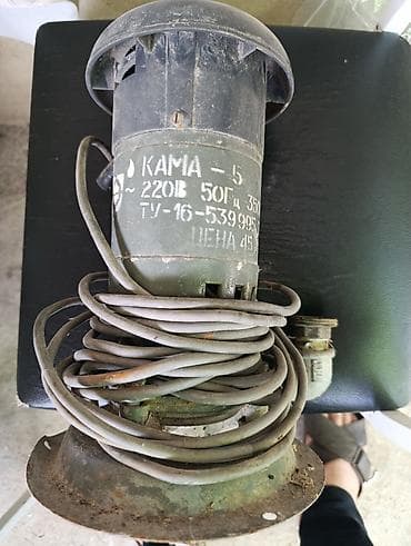 Bağ evi və bağ üçün hərşey: “KAMA-5” dalğıc su nasosu Texniki xüsusiyyətlər: - Model: KAMA-5 — 1