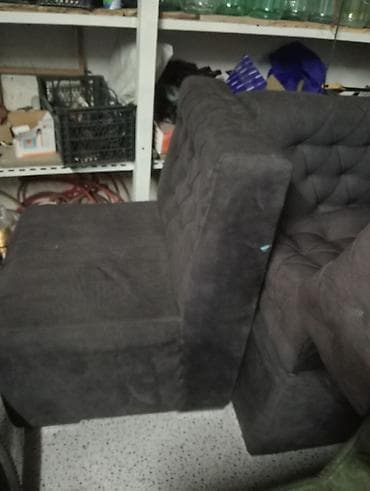 kunc divan kreditle: Məhsul: Yumşaq oturma divanı (kafe/restoran üçün) - Rəng: Zeytun-yaşıl — 2