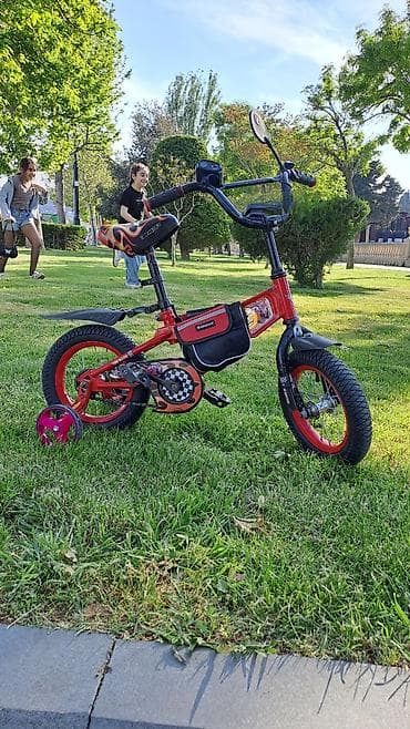 12 dyumlu velosiped: İşlənmiş İki təkərli Uşaq velosipedi Giant, 14", sürətlərin sayı: 1, Pulsuz çatdırılma — 1