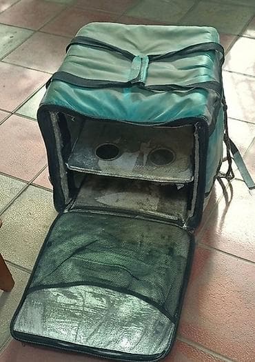 Wolt çantası wolt işçi çanta, çatdırılma çantası Yemək çatdırılması