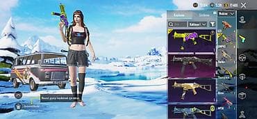 bez çanta: PUBG Mobile oyun hesabı – geniş kosmetik kolleksiya və nadir əşyalar — 5