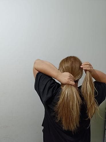 Endirim edildi❌ Sac 150 qram 100 azn Uzunlugu 45 sm 🏡Ehmedli 🚚 — 3