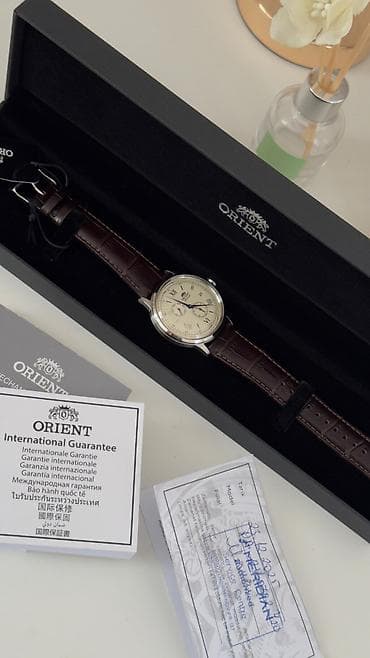 106 saat: Qol saatı, Orient, rəng - Qəhvəyi — 3