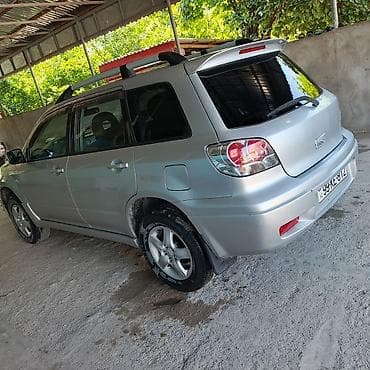 arxa şuşə: Mitsubishi Outlander: 2.4 l | 2002 il 315594 km Krossover — 5