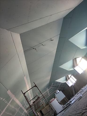 tavan dizaynlari: Alçıpan tavanların quraşdırılması xidməti - Asma və çoxsəviyyəli — 5