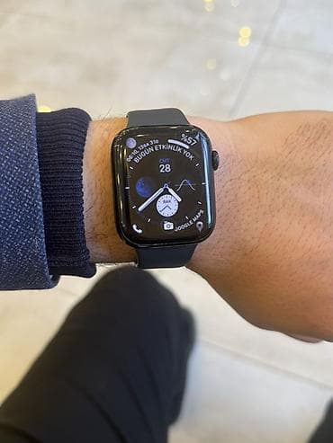 Бижутерия: Смарт часы, Apple, Водонепроницаемый, цвет - Черный — 1