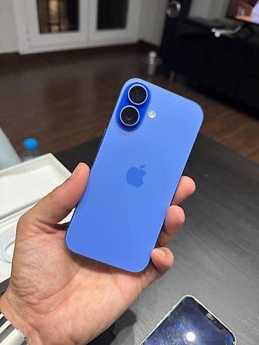 iphone 6 16gb: IPhone 16, 128 GB, Mavi, Simsiz şarj — 1