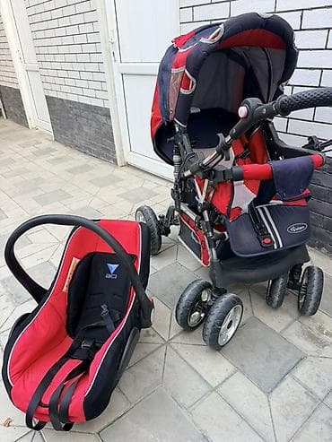 mini araba: Çıxarıla bilən beşikli araba, İşlənmiş, Cins: Qız, Yaş: <1 ay, Ünvandan götürmə — 2