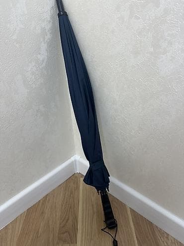 Bitkilər: Uzun saplı, klassik tip çətir - Rəng: tünd göy (navy) - Mexanizm: əl — 1