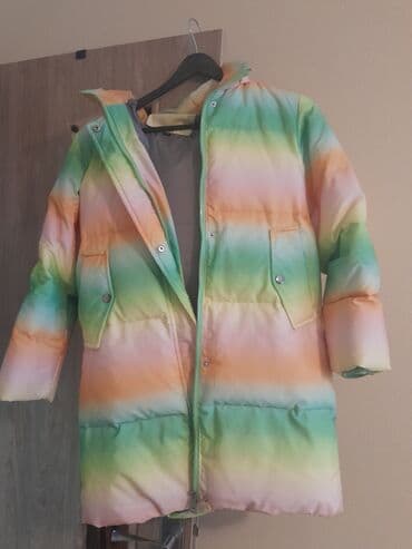 Пиджаки: Uşaq üçün rəngli qışlıq şişmə kurtka - Rəng: pastel ombre keçidlər – — 2