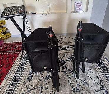 psr 550 yamaha: Yamaha səs sistemi dəsti 2 ədəd yamaha səs ucaldan və 1 ədəd yamaha — 1