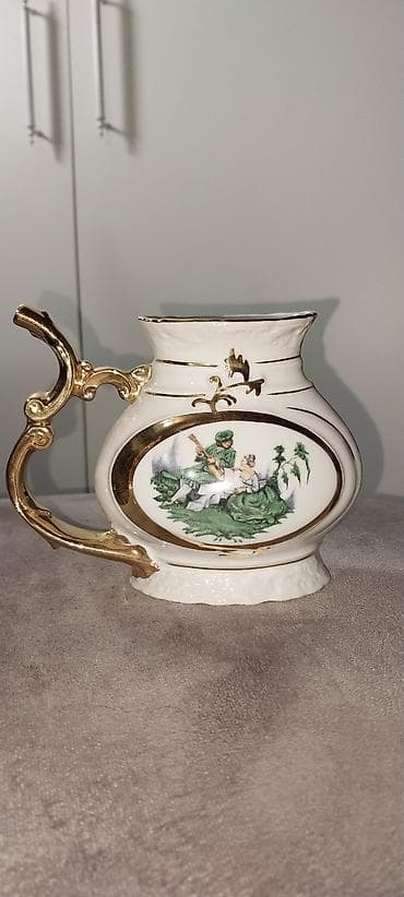 guldanlar: Vintage Çexoslovakiya istehsalı porselen qab - Marka/nişan: altında — 2