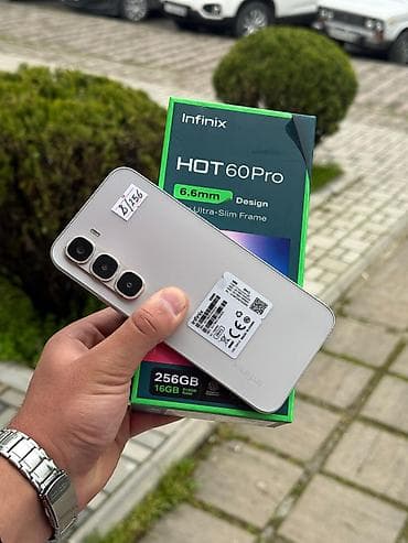 Infinix Hot 60 Pro, 256 GB, rəng - Gümüşü