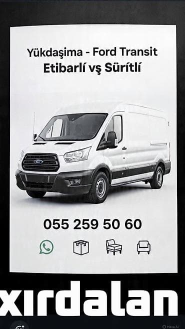 ford transit sərnişin: Yükdaşıma xidməti – Ford Transit - Etibarlı və sürətli daşınma - — 1