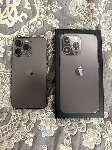 iphone ucuz modeli: IPhone 13 Pro, Graphite, Simsiz şarj — 1