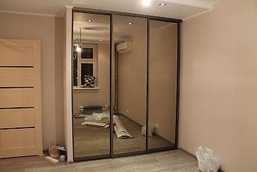 taxta satisi: Yeni, 3 qapılı, Güzgülü, Taxta, Kupe, Düz dolab — 2