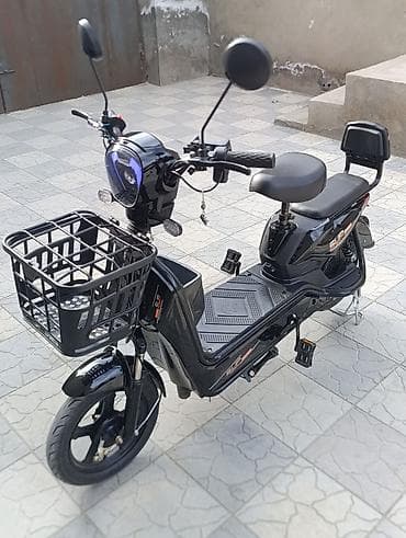 matorlu velospet: SUP FL-0002 Elektrik skuter – şəhər içi rahat və səssiz hərəkət üçün — 3