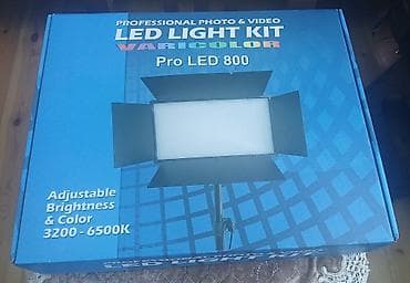 PRO LED 800 – Professional Photo & Video LED Light Kit - Rəng