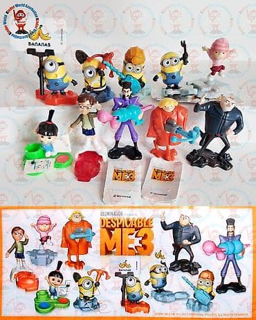 Игрушки: Despicable Me 3 (Minions) kolleksiya fiqurları seti - Rəsmi — 1