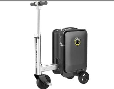 2 cı el elektrikli scooter: ✈️ Səyahət artıq yorucu deyil! Yeni Airwheel SE3S – həm çamadan, həm — 1